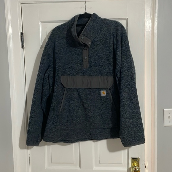 Carhartt Sherpa Mock Neck Snap Up - Picture 1 of 1